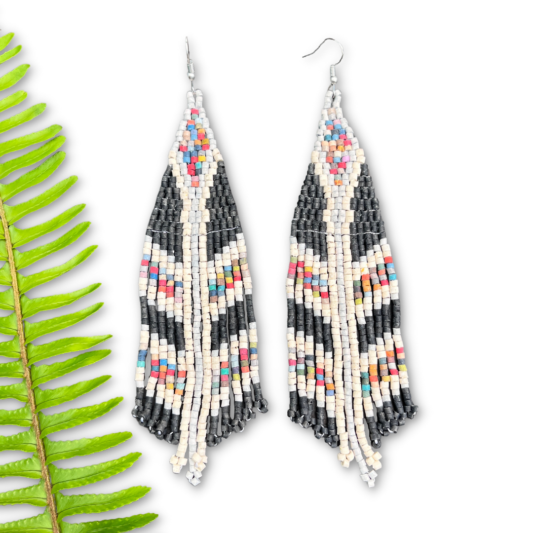 Lightweight Fringe Earrings - Tribu