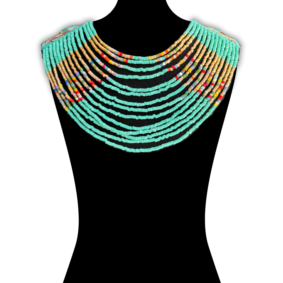 Ceremonial Body Jewelry Handmade for Energetic Alignment – Warrior Goddess, Luz de Turquesa