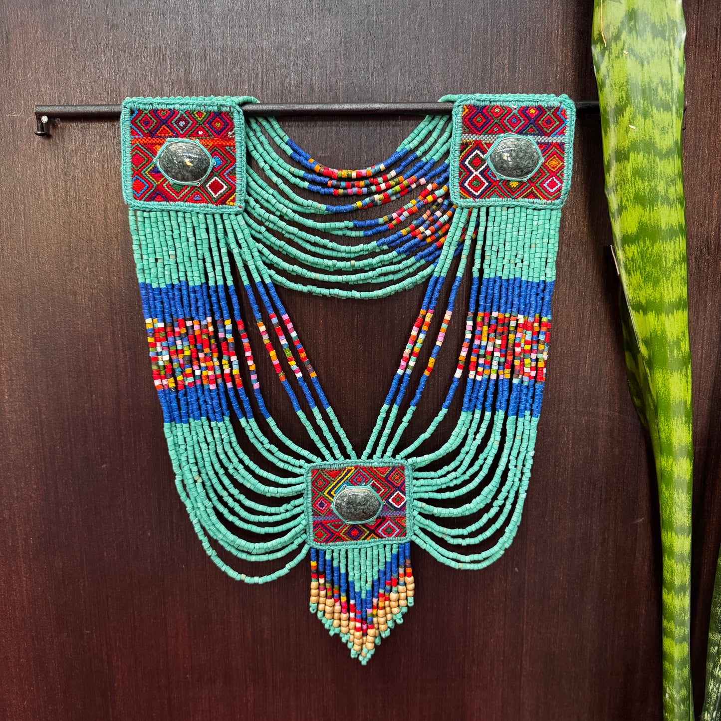 Ceremonial Body Jewelry Ethically Made for Festivals & Energetic Alignment – Warrior Goddess, Balance Esmeralda