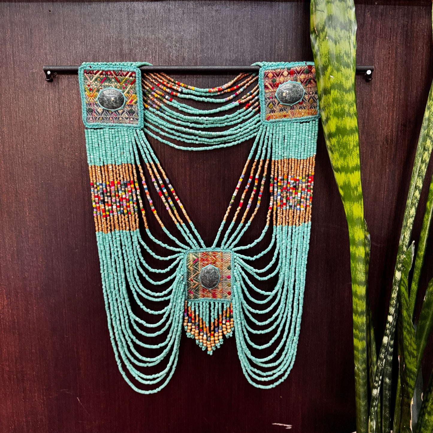 Ceremonial Body Jewelry Handmade for Energetic Alignment – Warrior Goddess, Luz de Turquesa