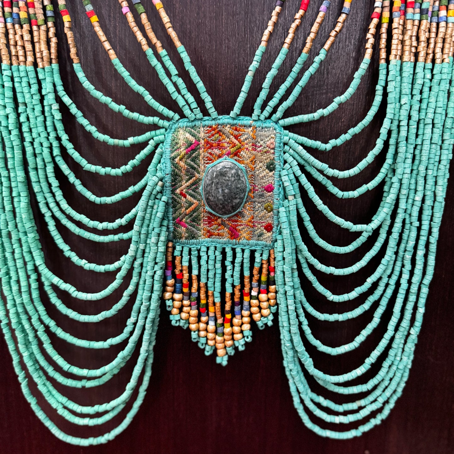 Ceremonial Body Jewelry Handmade for Energetic Alignment – Warrior Goddess, Luz de Turquesa