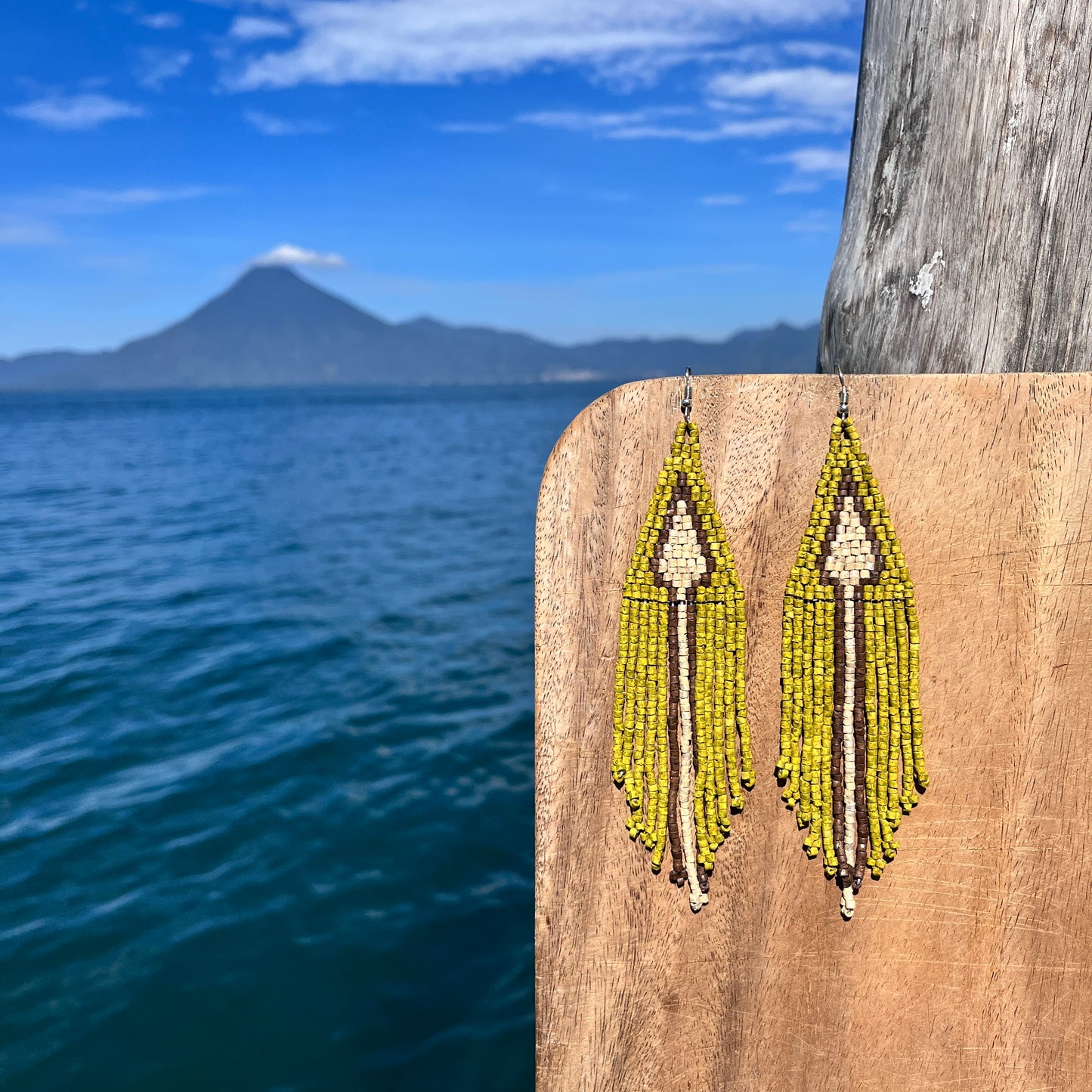 Lightweight Fringe Earrings - Arrow