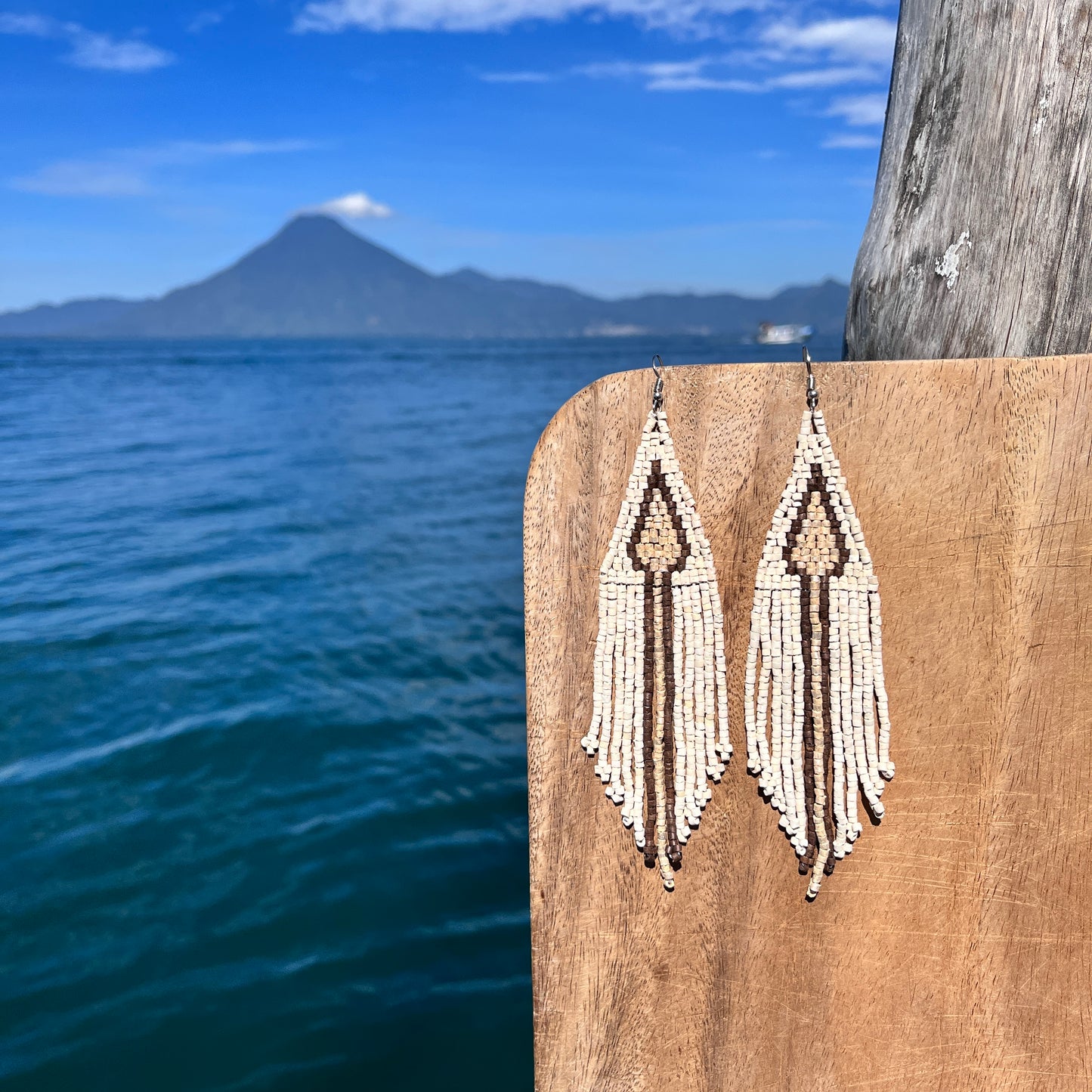 Lightweight Fringe Earrings - Arrow