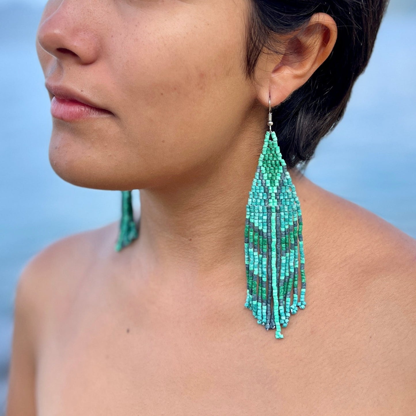 Lightweight Fringe Earrings - Tribu