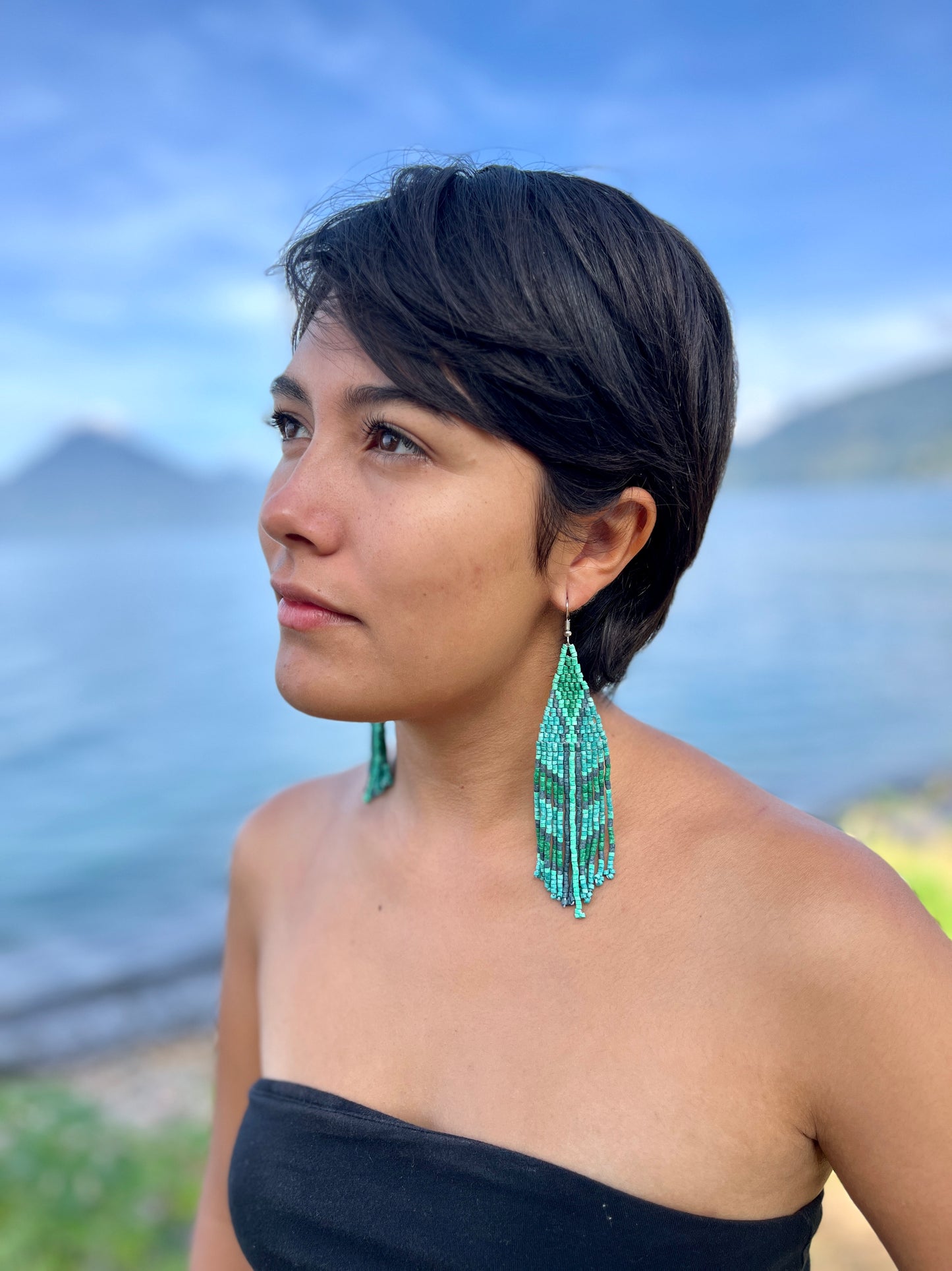 Lightweight Fringe Earrings - Tribu