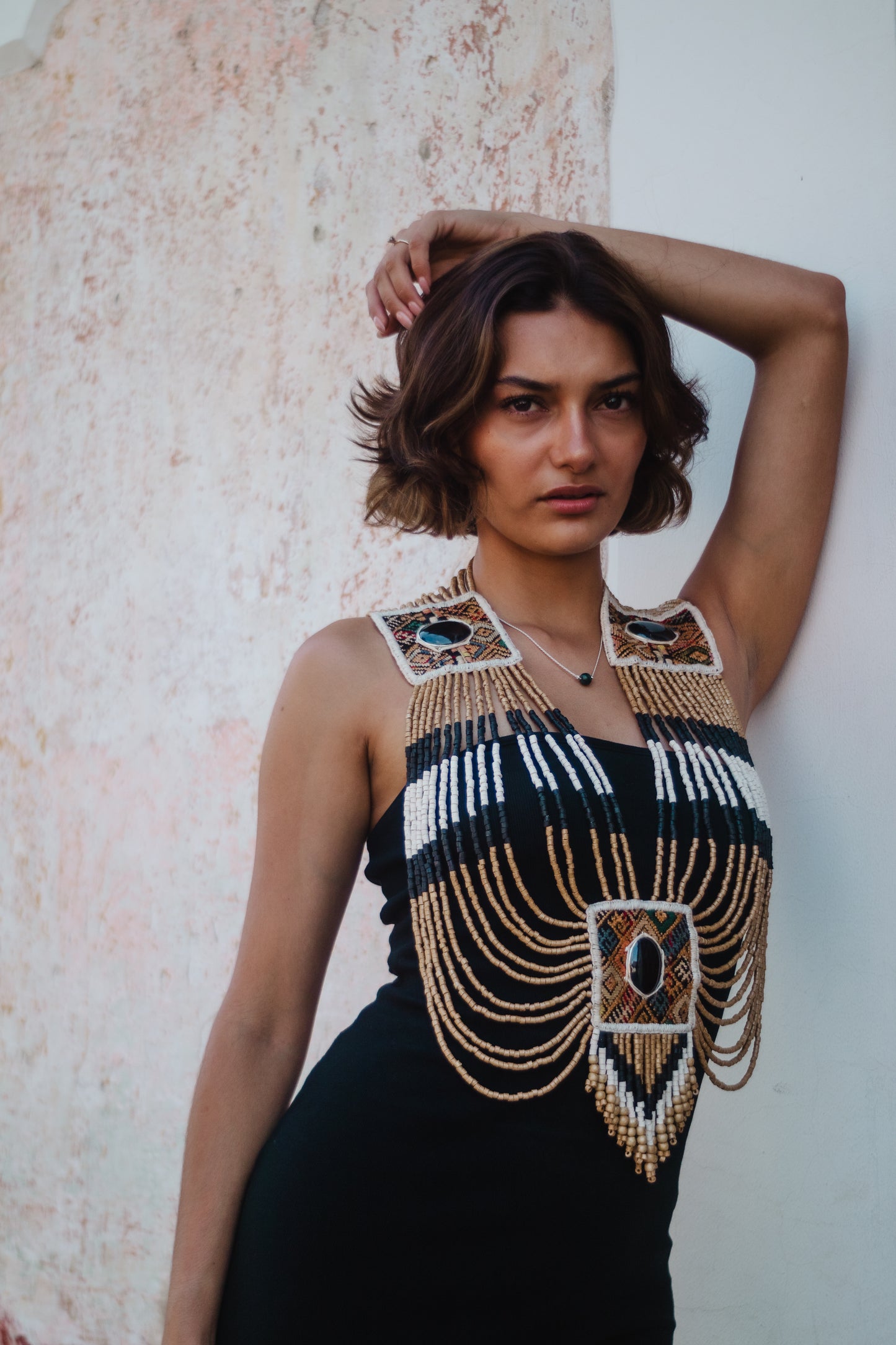 Ceremonial Body Jewelry Handmade for Energetic Alignment – Warrior Goddess, Ixchel Oro