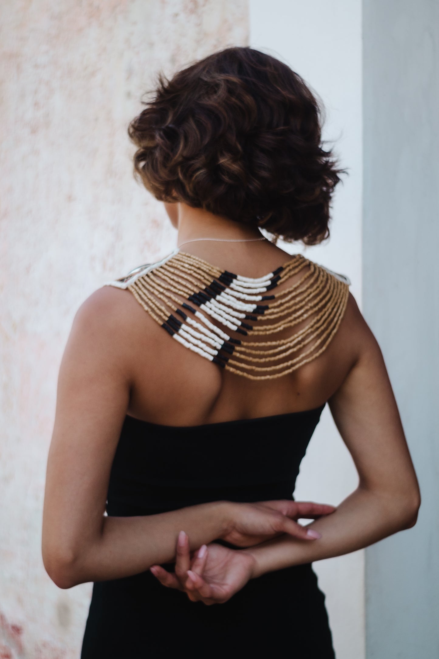Ceremonial Body Jewelry Handmade for Energetic Alignment – Warrior Goddess, Ixchel Oro