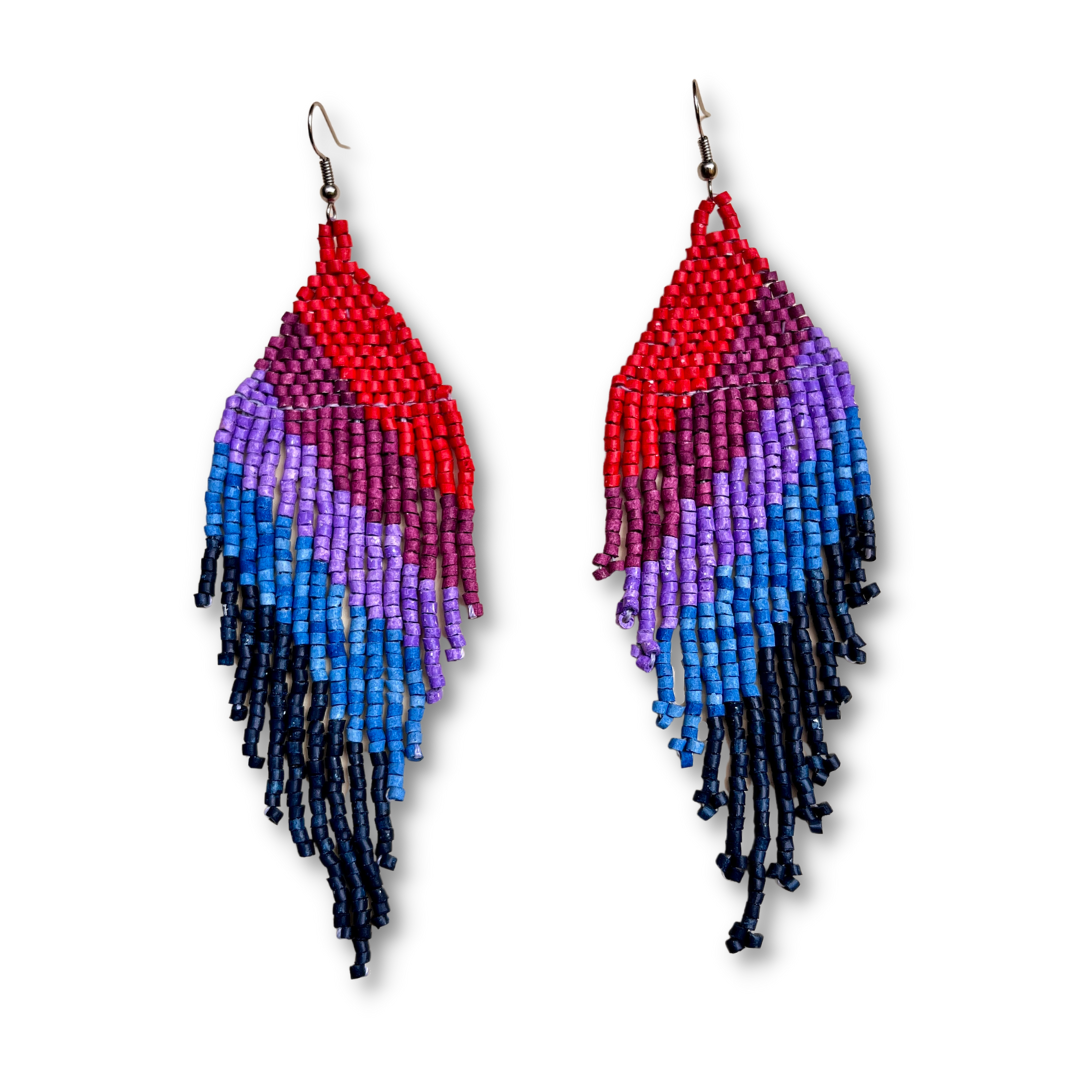 Lightweight Statement Earrings in Symmetrical Design