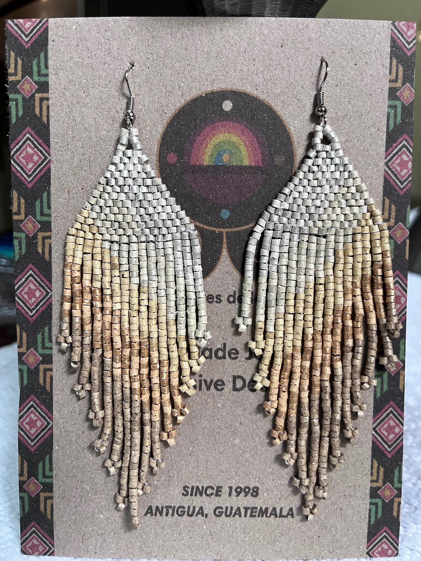Lightweight Statement Earrings in Symmetrical Design