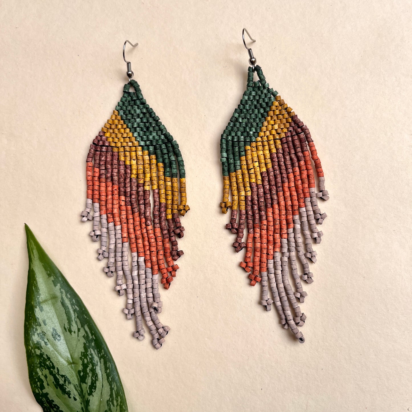 Lightweight Statement Earrings in Symmetrical Design
