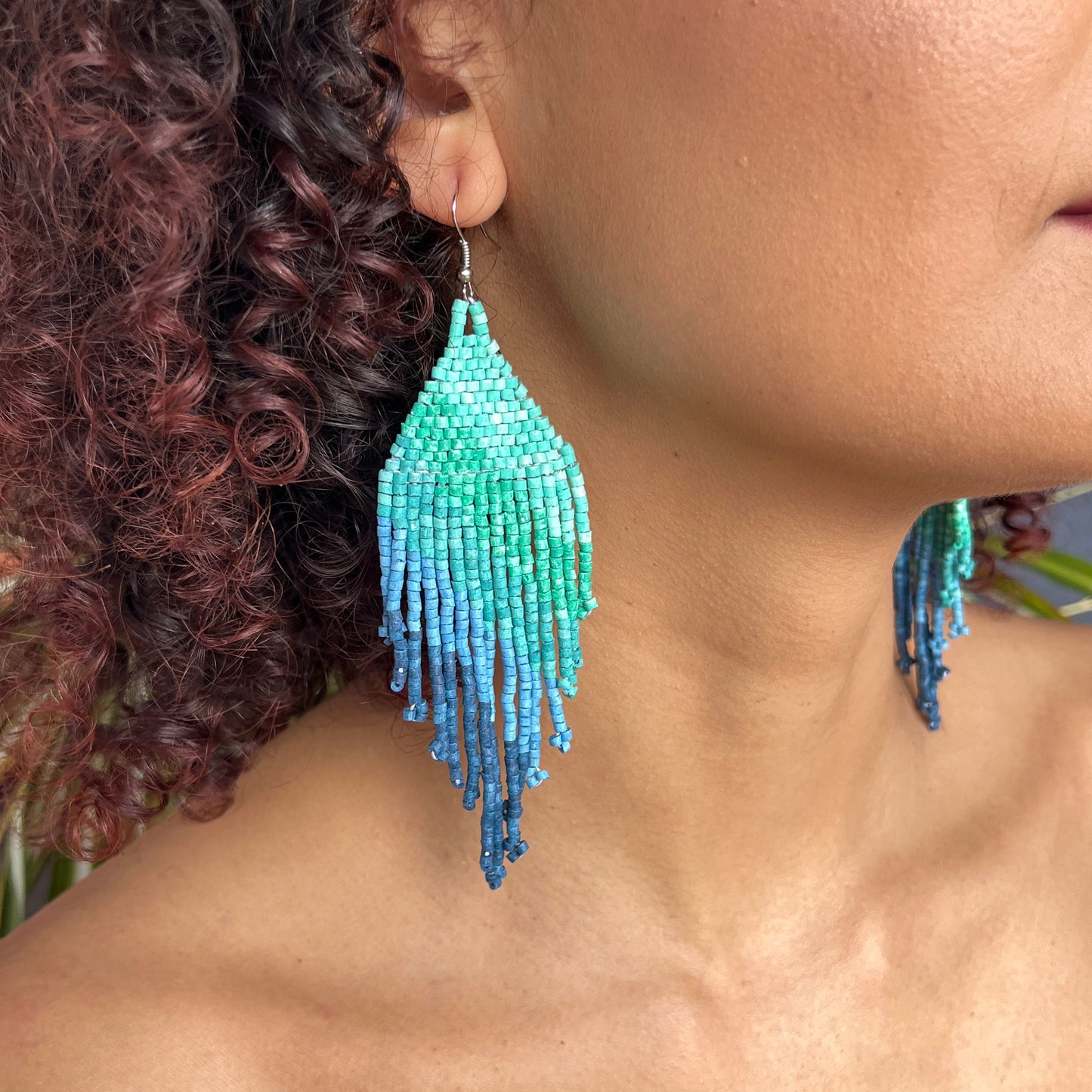 Lightweight Statement Earrings in Symmetrical Design