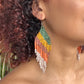 Light, Statement Earrings - "Lean Tikal Synergy"