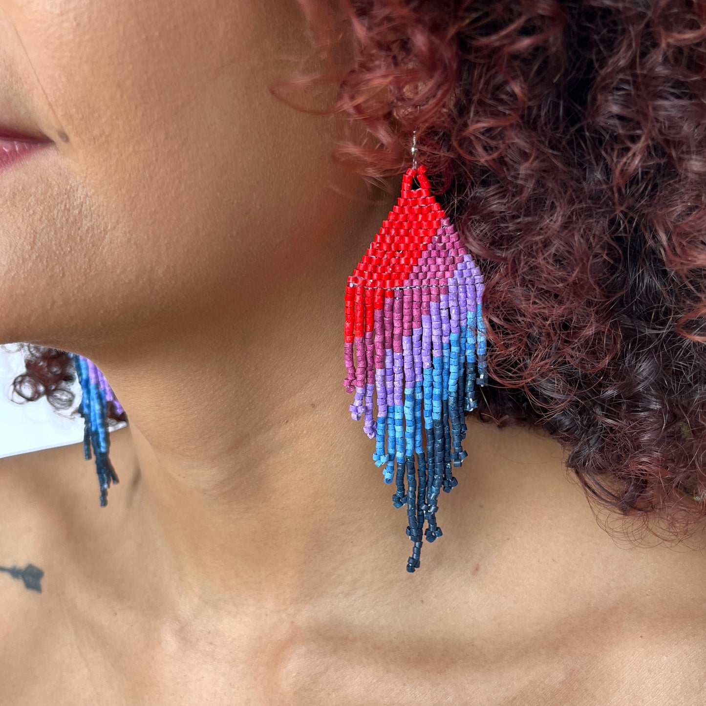 Lightweight Statement Earrings in Symmetrical Design