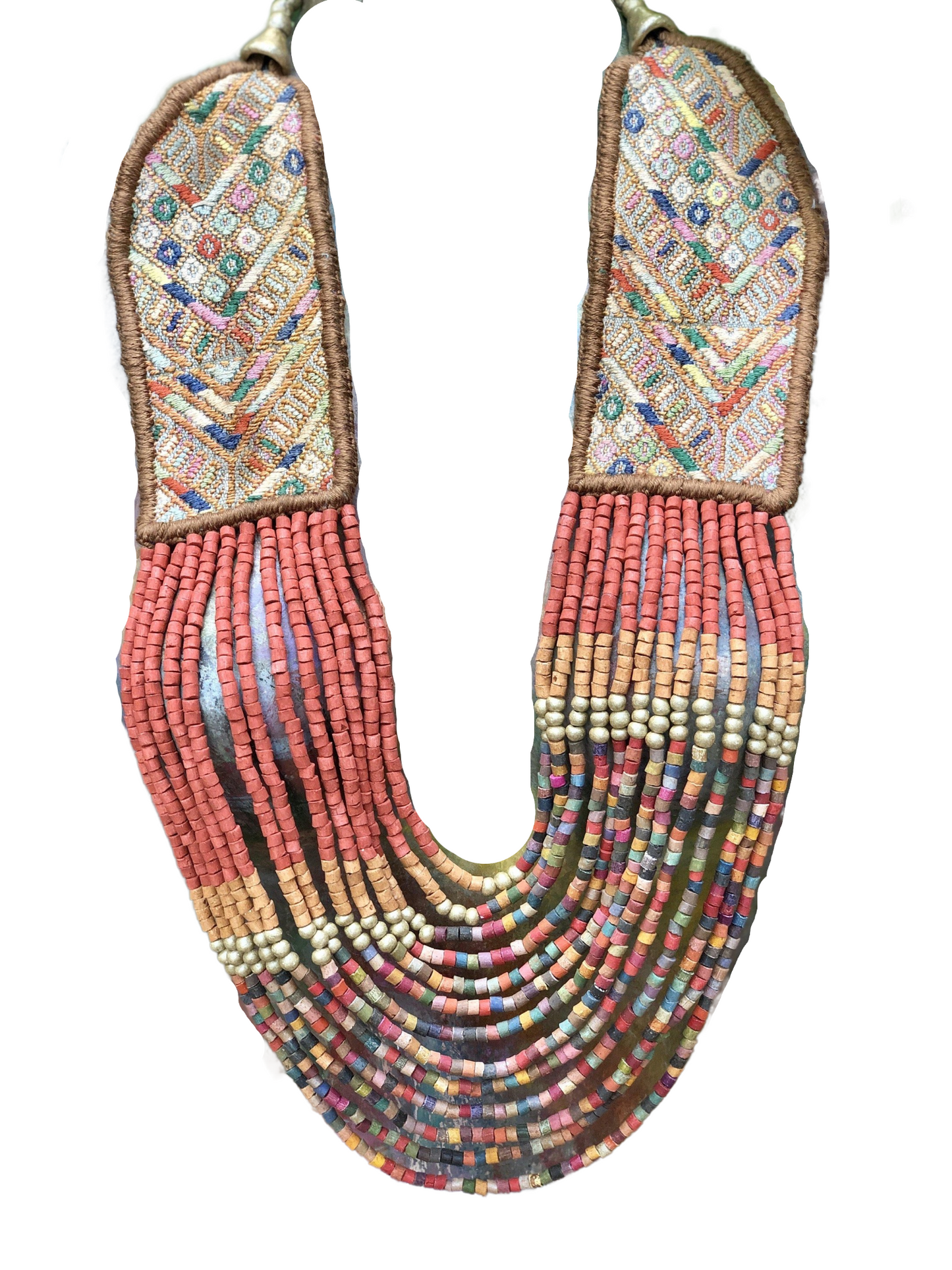 Pecheras Vintage Textiles - "Geometría Ancestral"