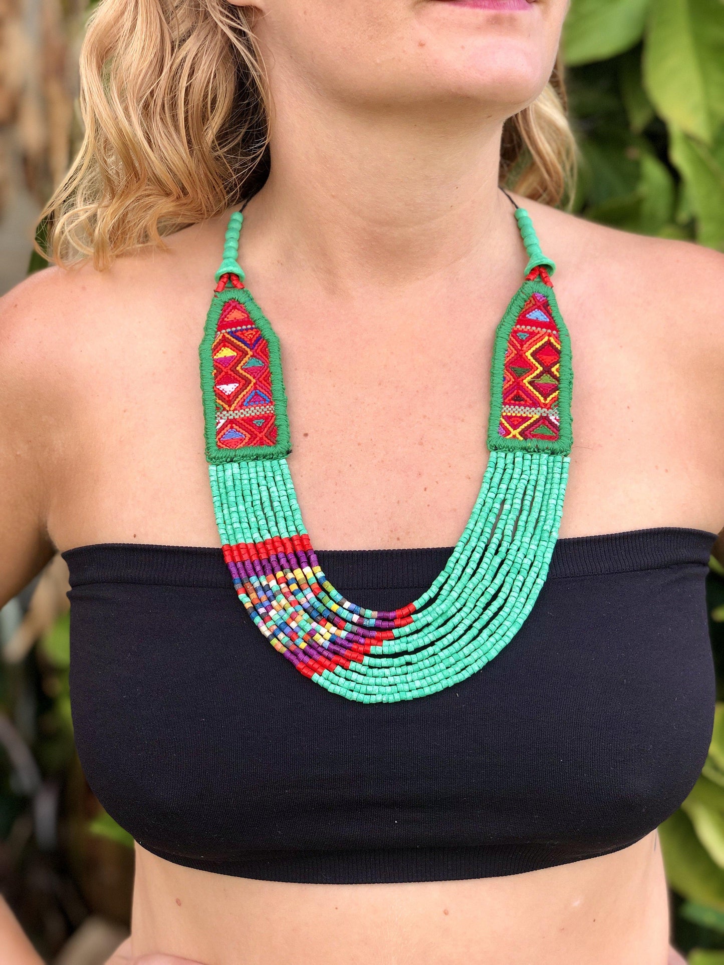 Aguacatán - Turquoise Multicolor