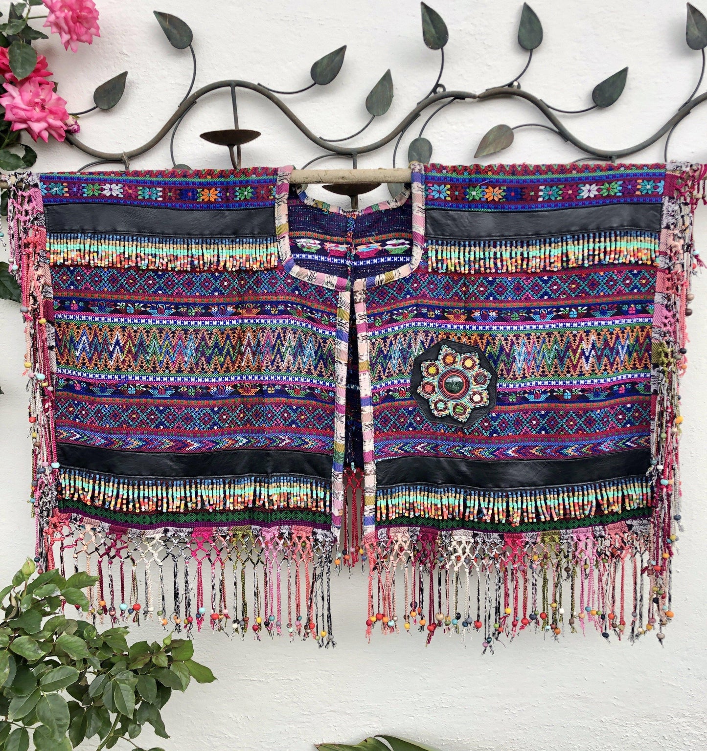 Huipil Shawl - Estrella