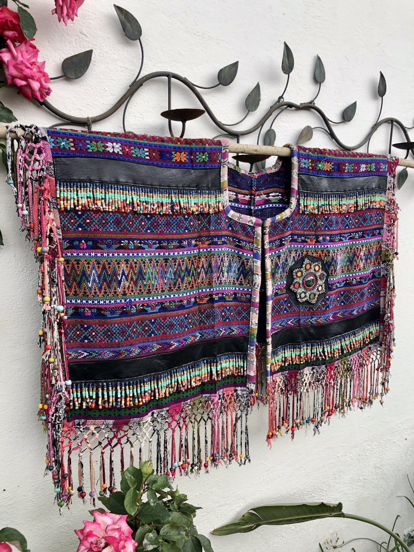 Huipil Shawl - Estrella
