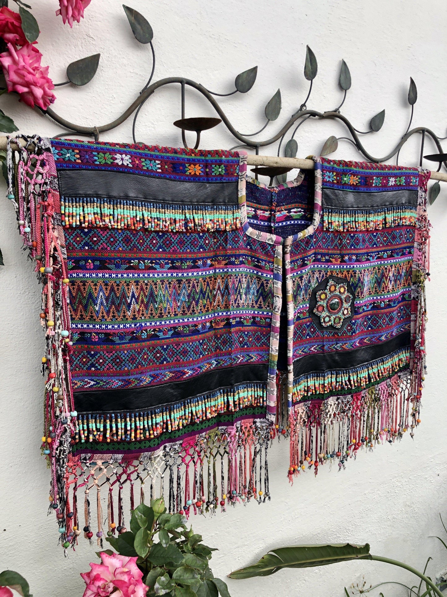 Huipil Shawl -  Estrella