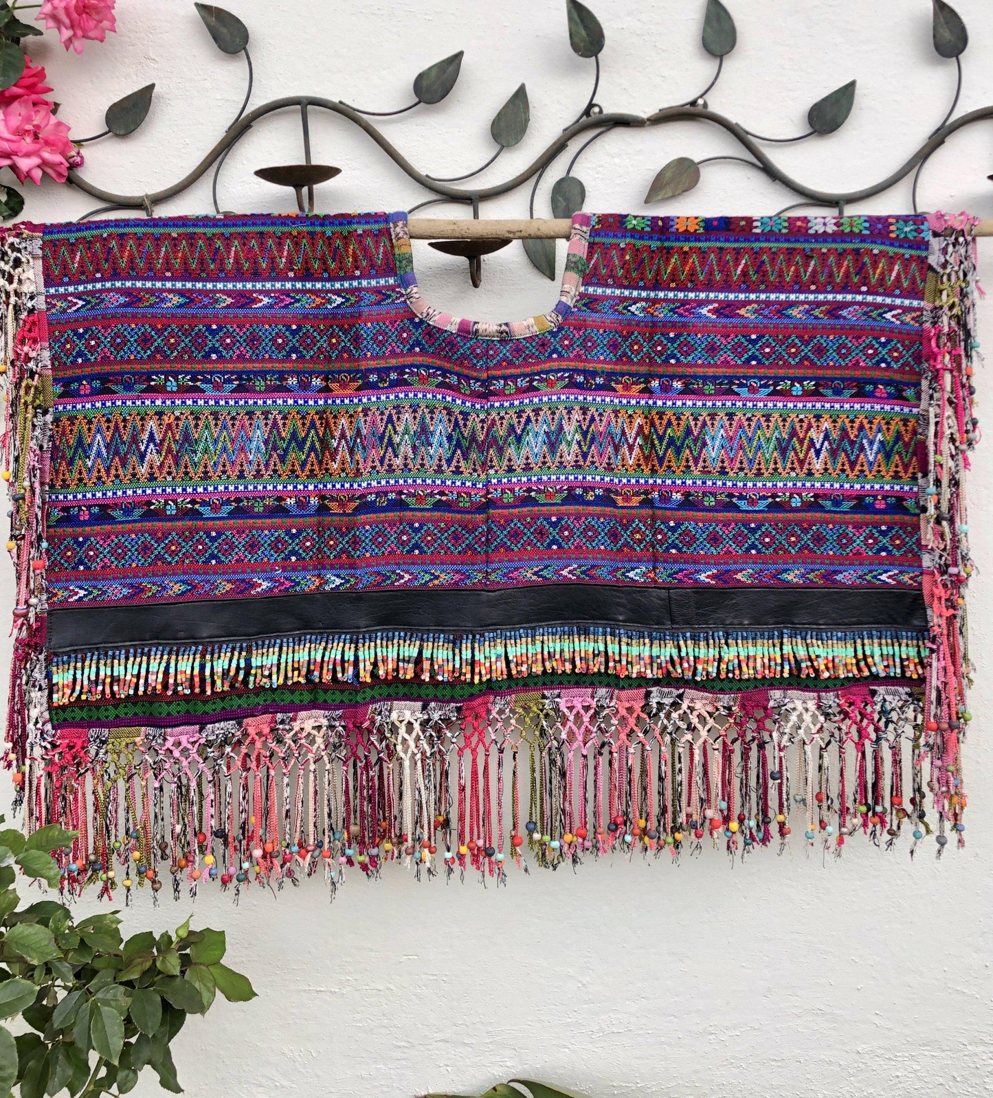 Huipil Shawl - Estrella