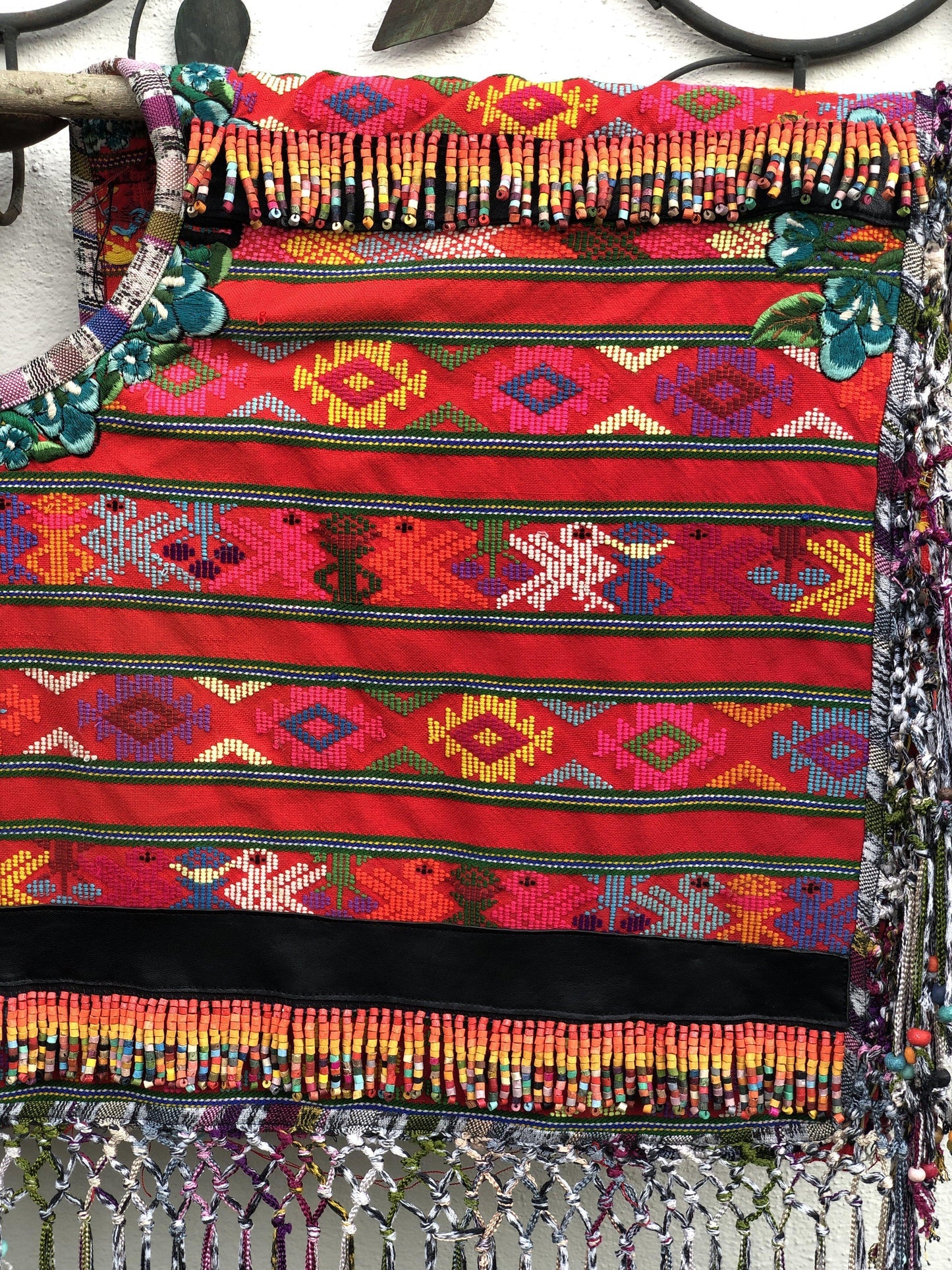 Huipil Shawl - Fuego