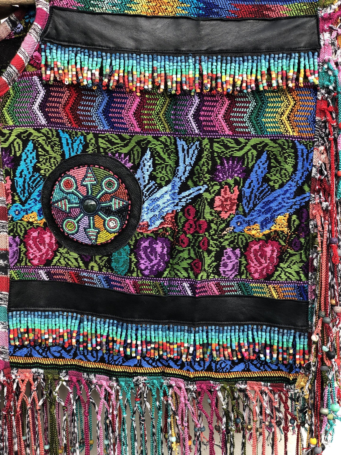 Huipil Shawl - Pájaros