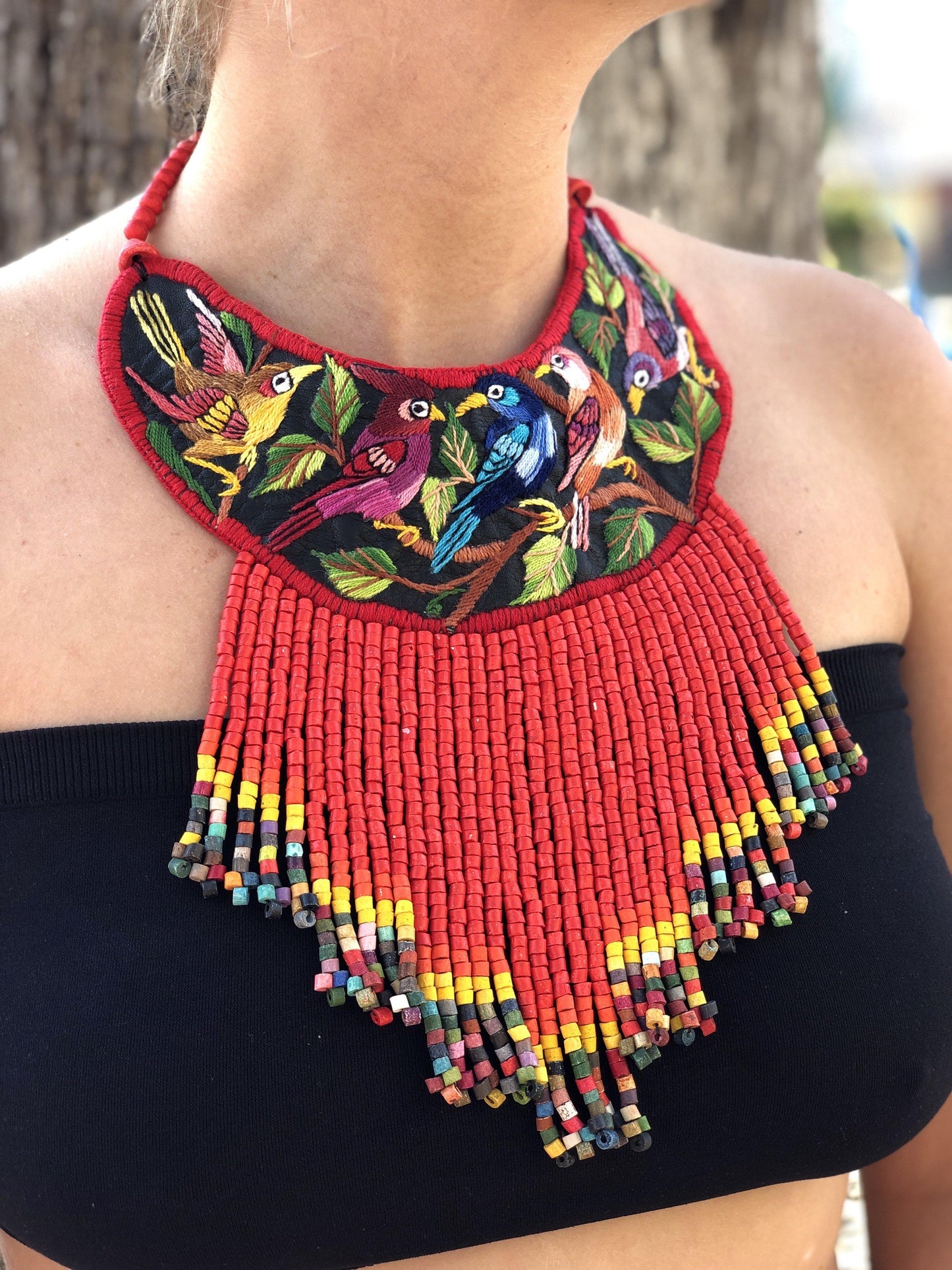 Santiago Birds - Red