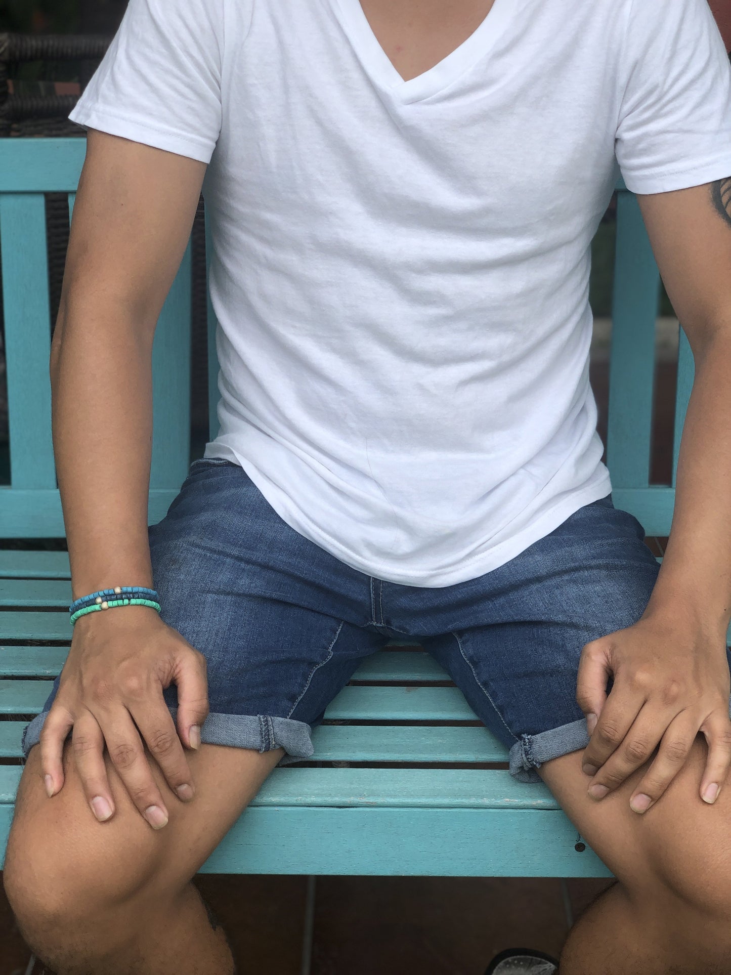 Solidarity Bracelets (Shades of Turquoise & Blue, 5 pcs.) 100% DONATION TO OUR ARTISAN FAMILIES