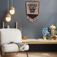 One-of-a-Kind Beaded Wall Art Hanging with Native Motifs - Handmade Ceramic Beads