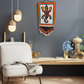 One-of-a-Kind Beaded Wall Art Hanging with Native Motifs - Handmade Ceramic Beads