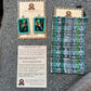 Artisan Guatemalan Embroidered Quetzal Mohawk Bird Earrings with Ceramic Clay Beads and Silver Hooks, light green