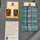 Artisan Guatemalan Embroidered Parrot Bird Earrings with Ceramic Clay Beads and Silver Hooks, yellow