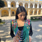 Shoulder Cape with Draped Beads - Huipil Capa Primavera Silvestre