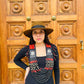Ceremonial Shoulder Piece with Jade Stones and Ceramic Beads - Chachales