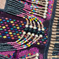 Ceremonial Poncho with Jade & Vintage Huipil - Alas del Cosmos