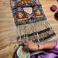 Ceremonial Fringe Poncho with Black Jade - Alas del Cielo