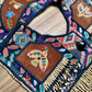 Ceremonial Fringe Poncho with Black Jade - Alas del Cielo