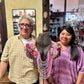 Shoulder Cape with Draped Beads - Huipil Capa Susurro de Rosas