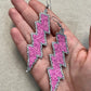 Lightweight Statement Earrings in Natural Stone