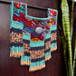 One-of-a-kind, Handmade Poncho with Authentic Guatemalan Jade & Vintage Chichi Textile  - Sacred Currents