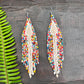 Lightweight Fringe Earrings - Arrow