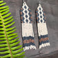 Woven Fringe Earrings - Rombo