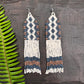 Woven Fringe Earrings - Rombo