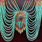 Ceremonial Body Jewelry Handmade for Energetic Alignment – Warrior Goddess, Luz de Turquesa
