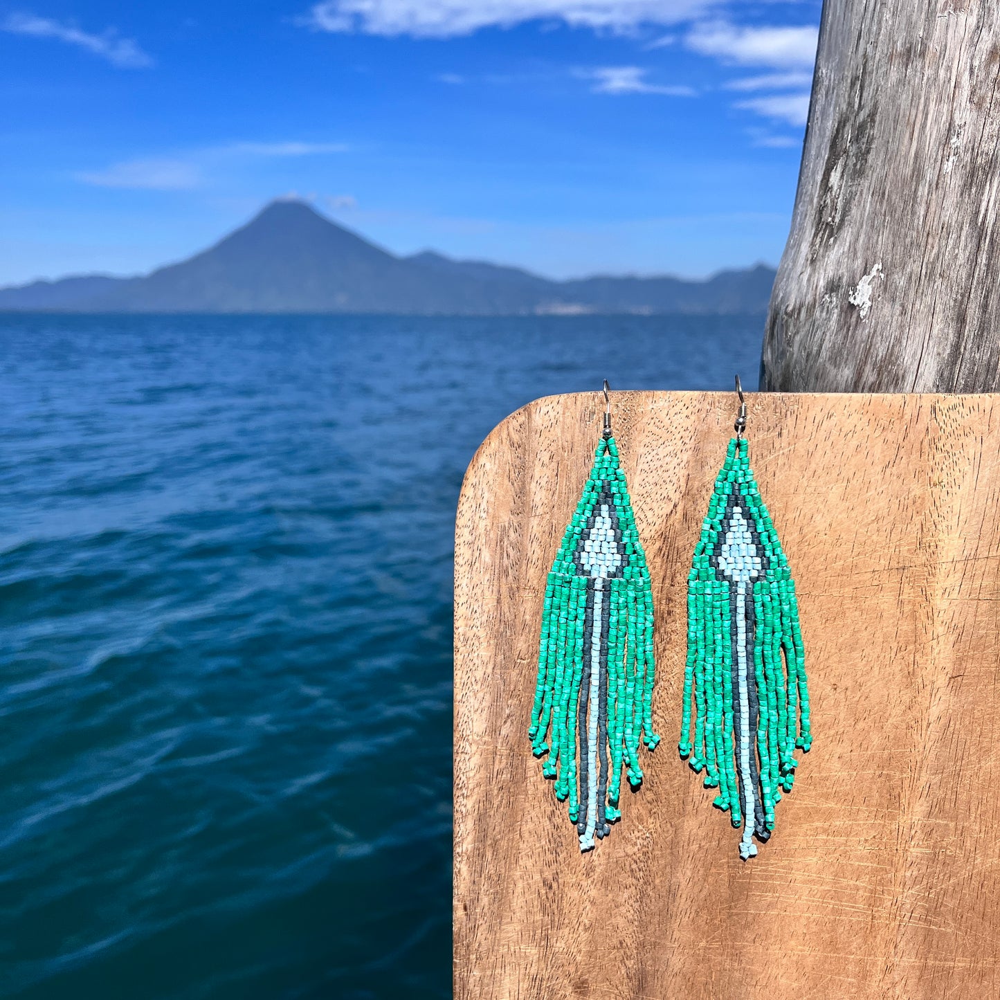 Lightweight Fringe Earrings - Arrow