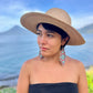 Woven Earrings in Natural Stone Boho Chic Design