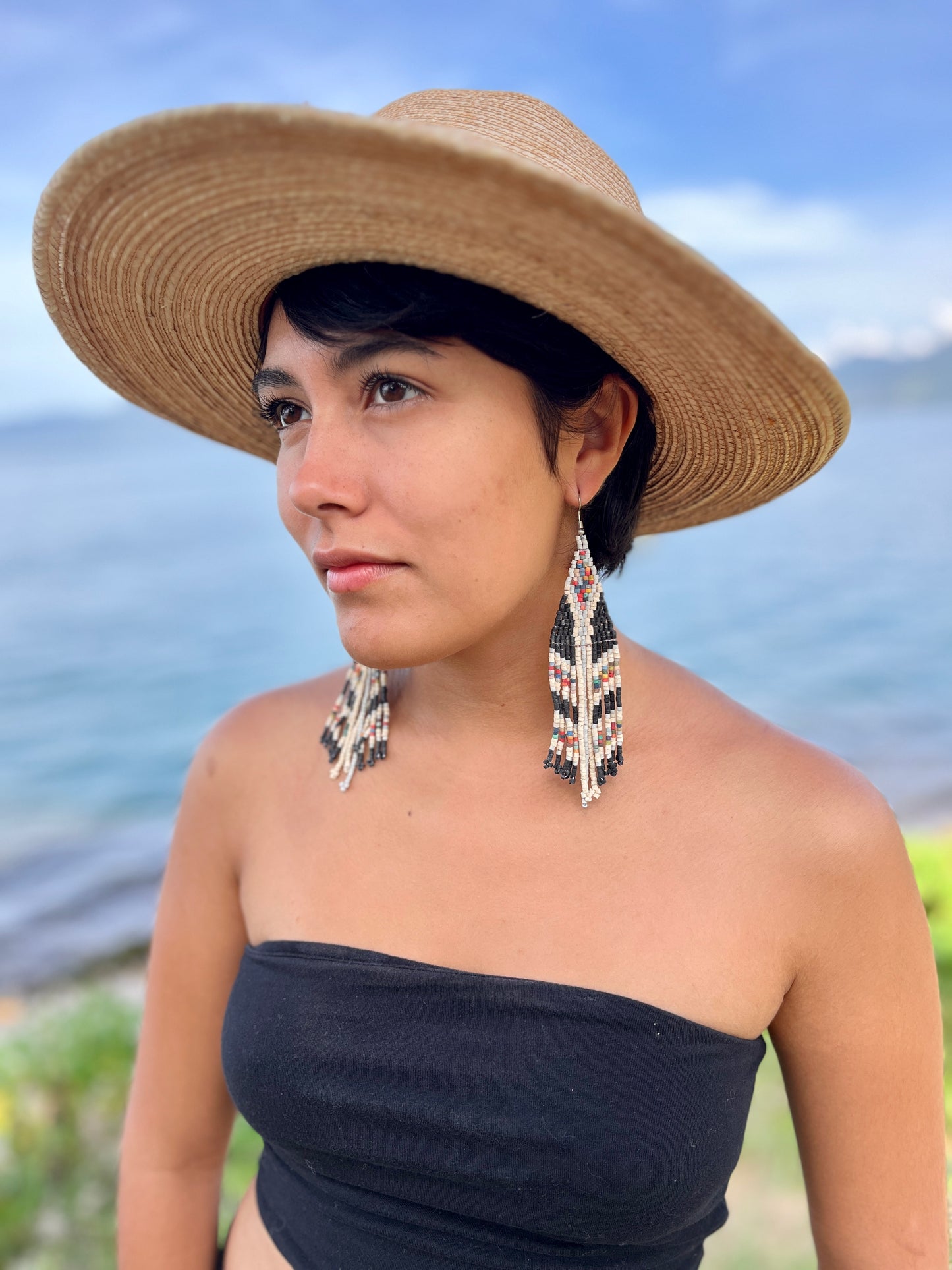 Lightweight Fringe Earrings - Tribu