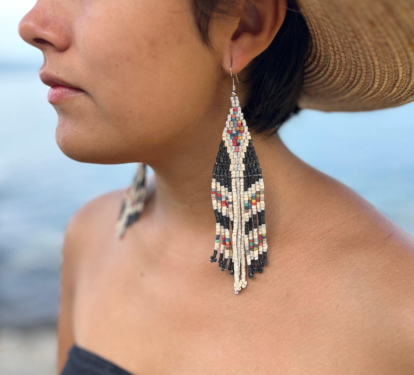 Lightweight Fringe Earrings - Tribu