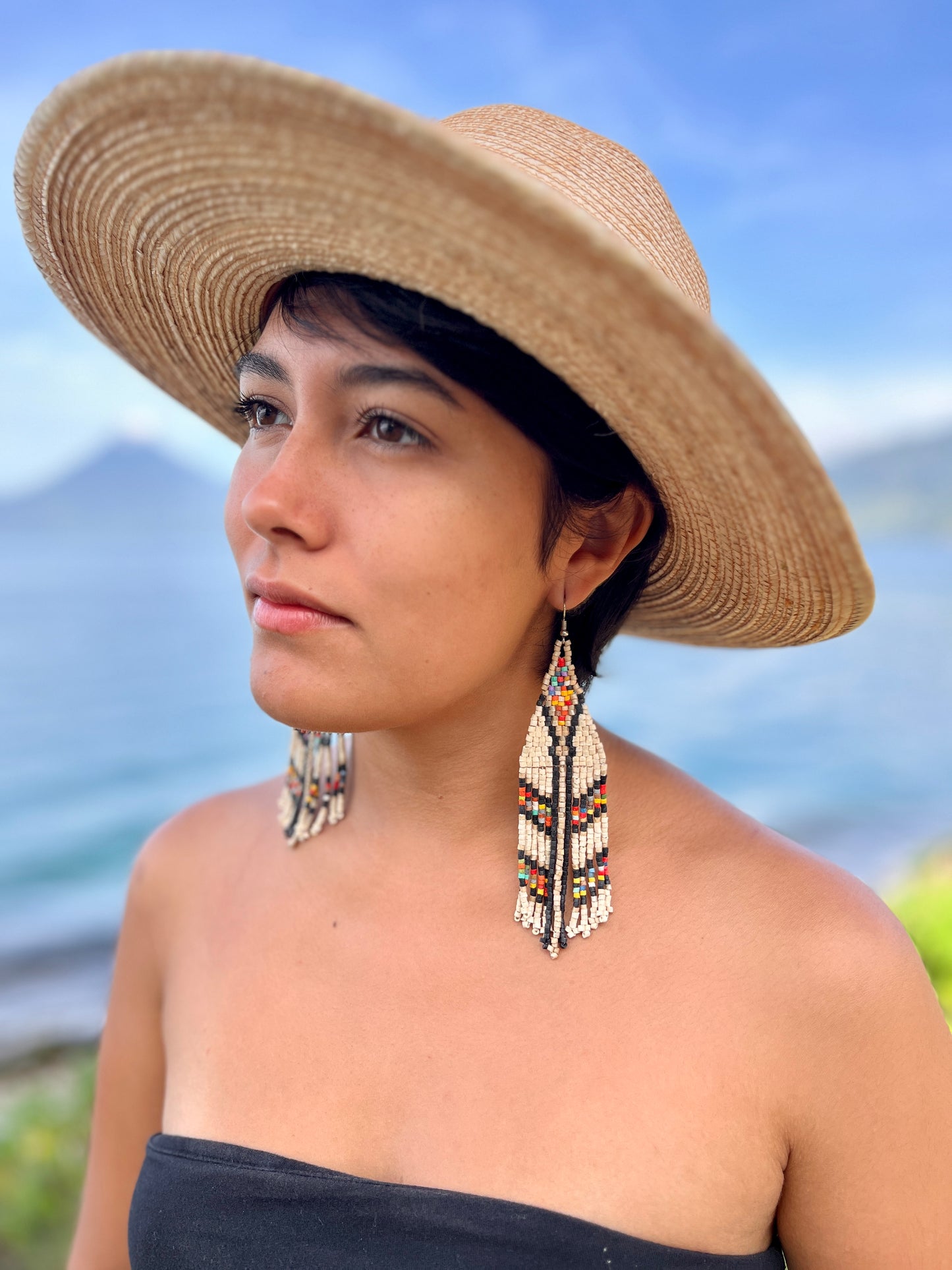 Lightweight Fringe Earrings - Tribu