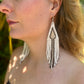 Lightweight Fringe Earrings - Arrow