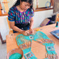Ceremonial Body Jewelry Handmade for Energetic Alignment – Warrior Goddess, Luz de Turquesa